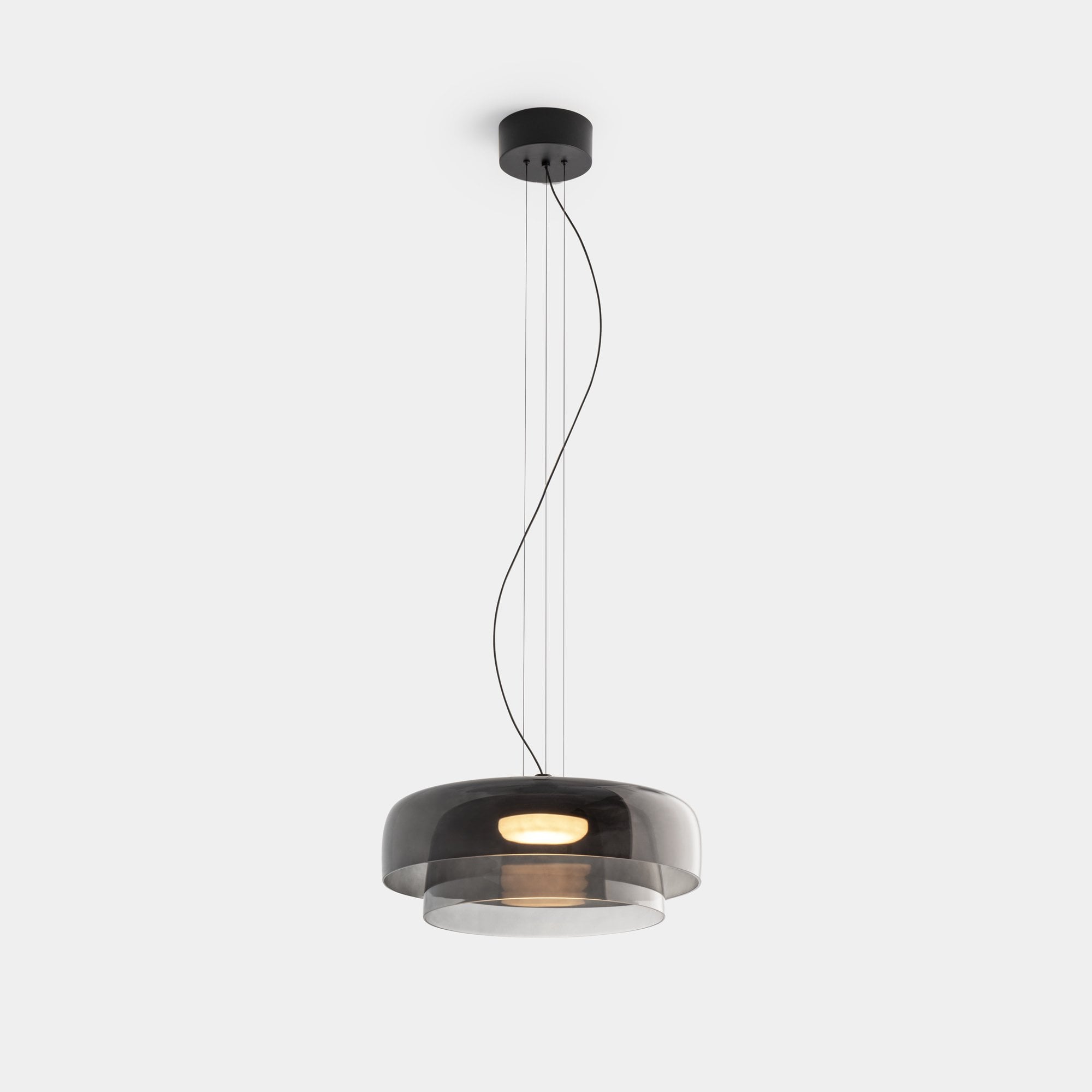 Pendant Light Glass 42.0 cm Orange Dining Room Kitchen Island Nordic Hanging Ceiling Lamp Warm LED Adjustable Cable | Thomler