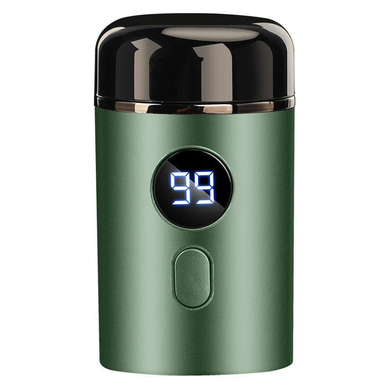 Compact USB Rechargeable Travel Shaver for Men On-the-Go Grooming Pocket-Size Cordless Facial Hair Trimmer Electric Razor | Thomler