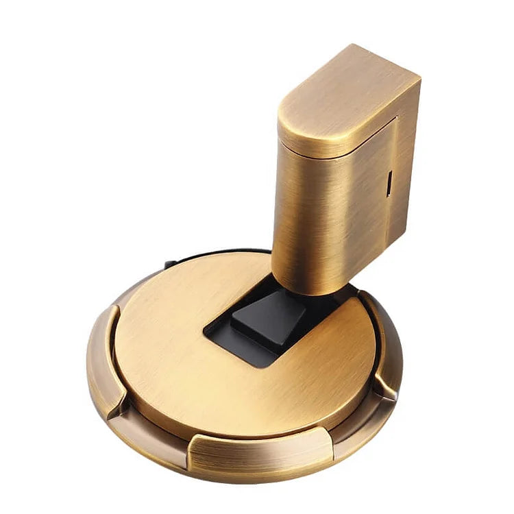 Door Stopper Zinc Alloy Push Lock Floor Mounted Stable Door Holder For Living Room Office Hallway Mechanical Door Stop | Thomler