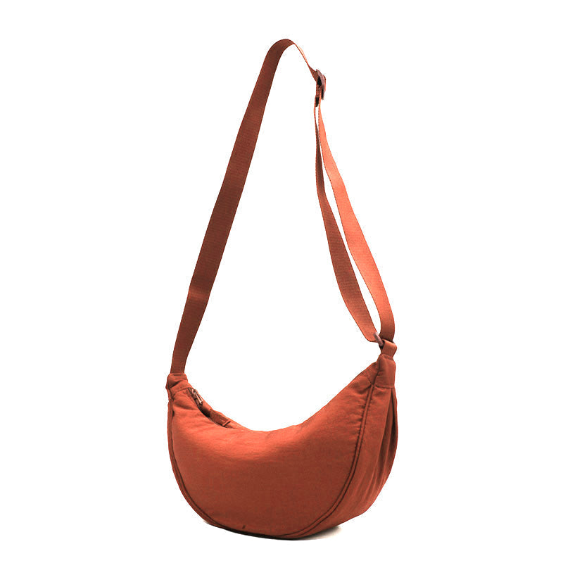 Curved Shoulder Bag for Women – Soft PU Leather Crossbody Purse with Adjustable Strap for Everyday Wear & Travel | Thomler