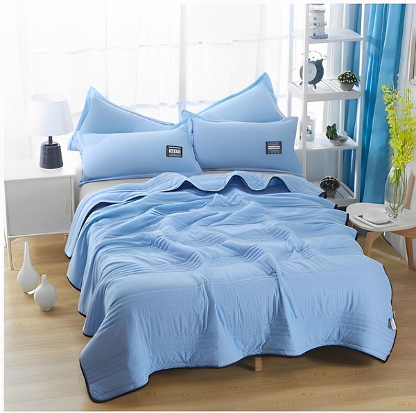 Temperature Regulating Blanket for Hot Sleepers – Moisture-Wicking Breathable Bed Cover for Summer Nights & Year-Round Comfort | Thomler