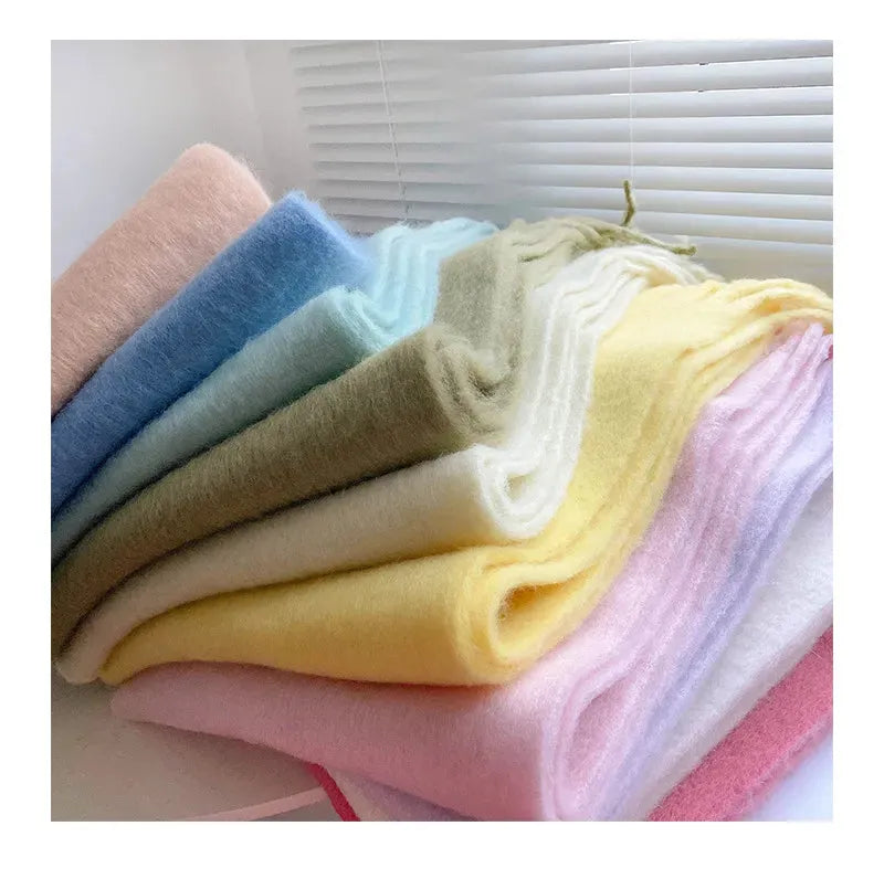 Premium Cashmere Winter Scarf – Ultra-Soft Oversized Wrap for Women, 10 Colors, 94 Inch Length | Thomler