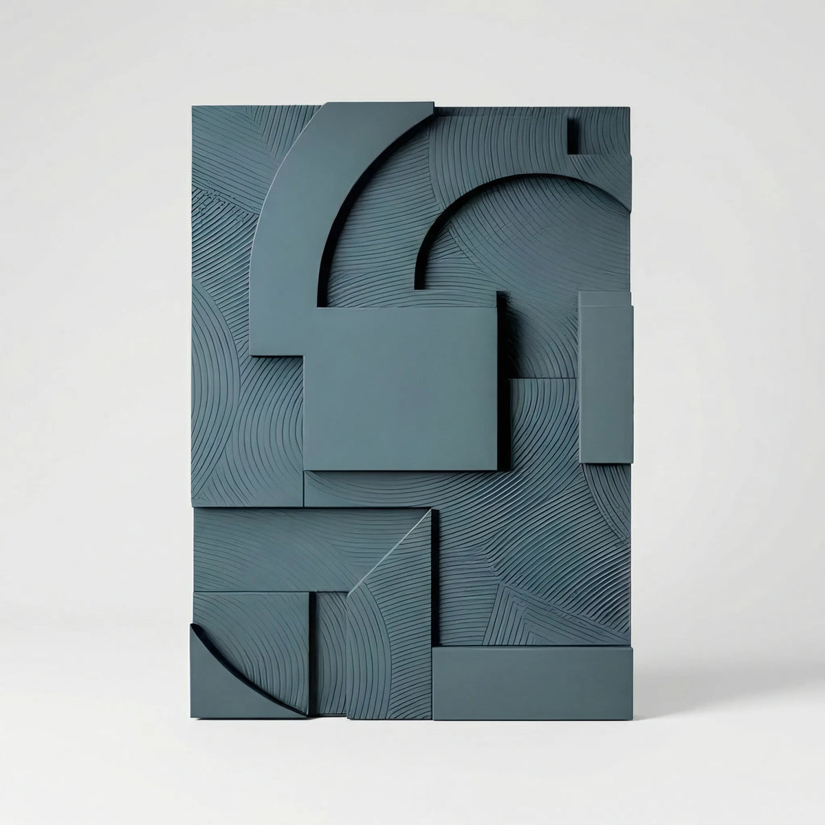 Dimensional Line Art Canvas Wall Decor Abstract Geometric Minimalist Modern Accent Piece for Living Room Bedroom Home Office Hallway 3D | Thomler