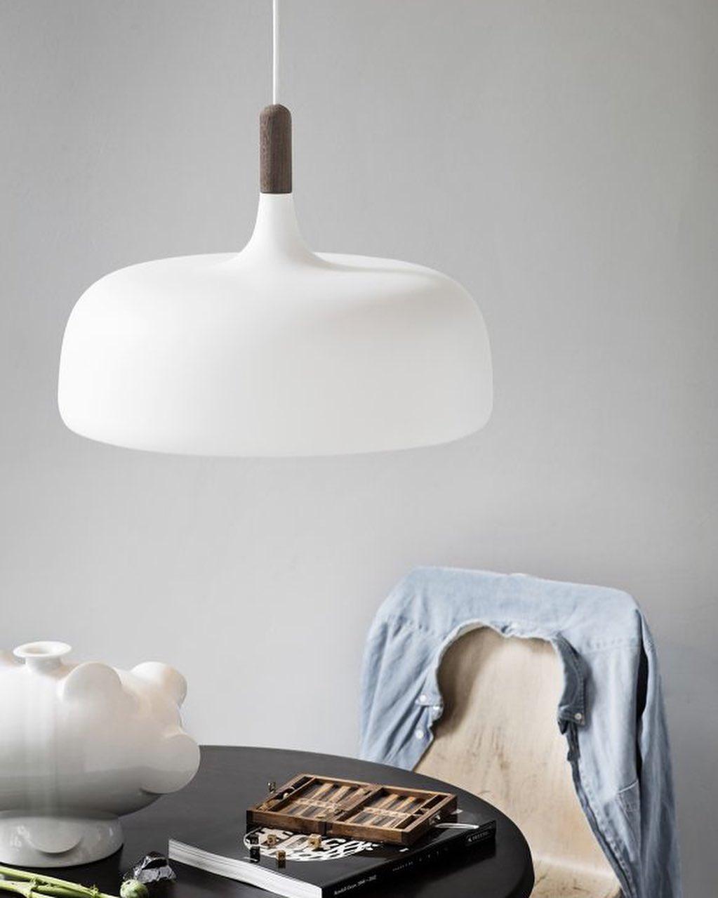 Hanging Ceiling Light Fixture with Wood Trim & Metal Shade for Kitchen Island, Dining Table, Breakfast Bar — Dimmable Compatible, Adjustable | Thomler