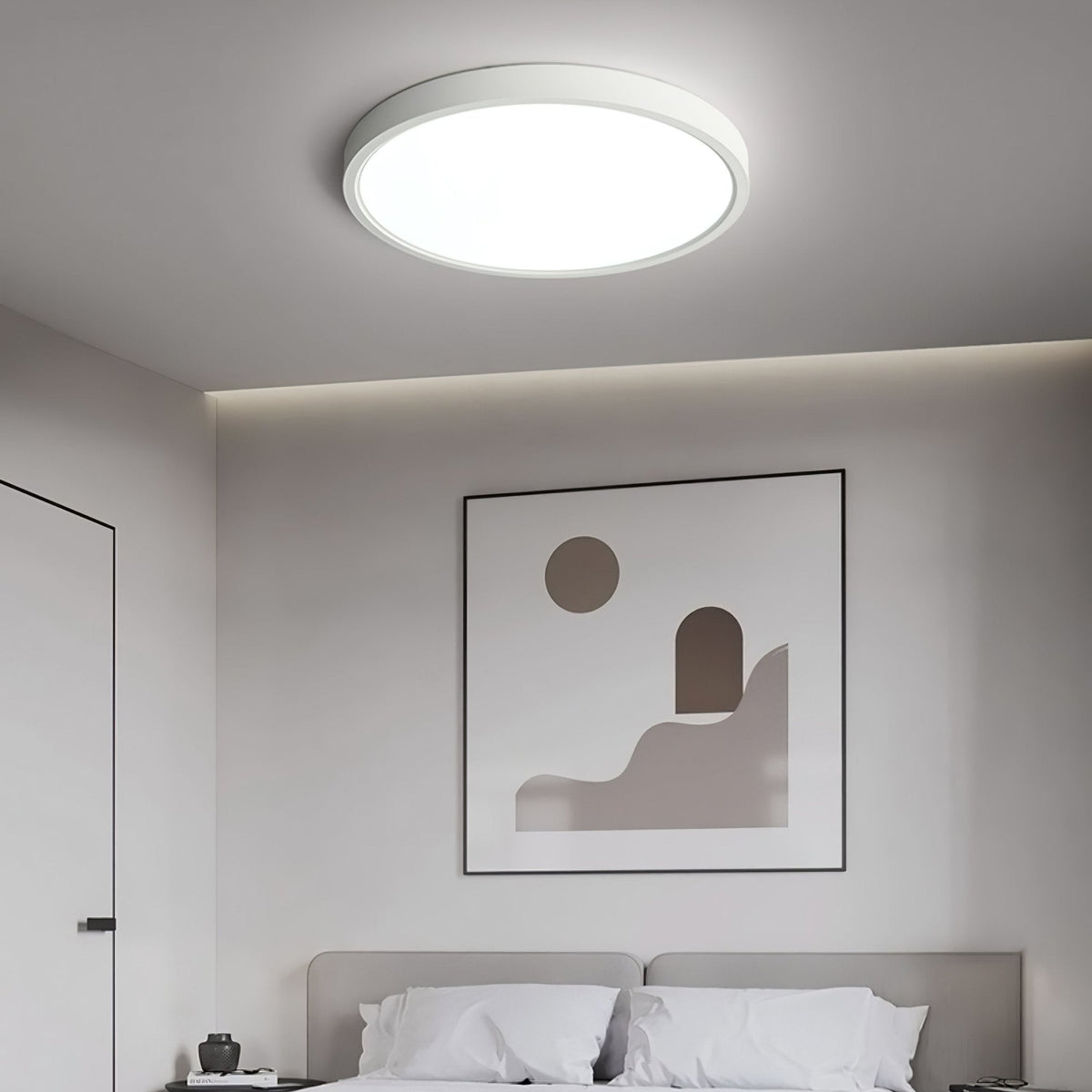 Ultra-Slim LED Flush Mount Ceiling Light – Bright, Low-Profile Fixture for Modern Interiors | Thomler
