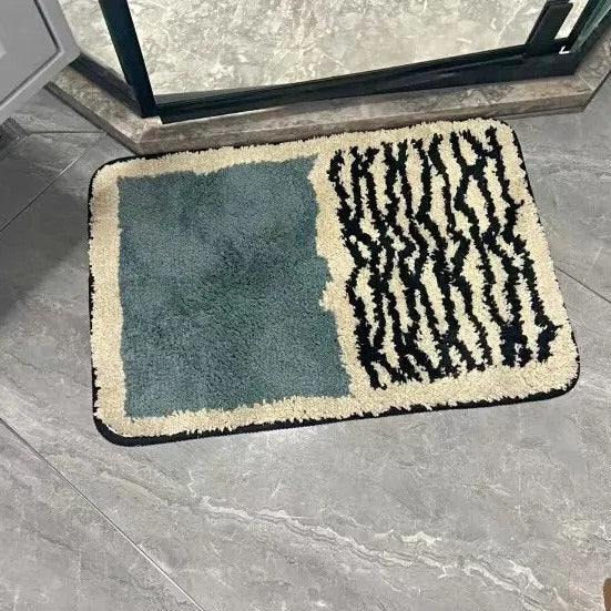 Non-Slip Bath Mat with Quick-Dry Absorbent Surface – Modern Minimalist Design for Bathroom Safety & Comfort | Thomler