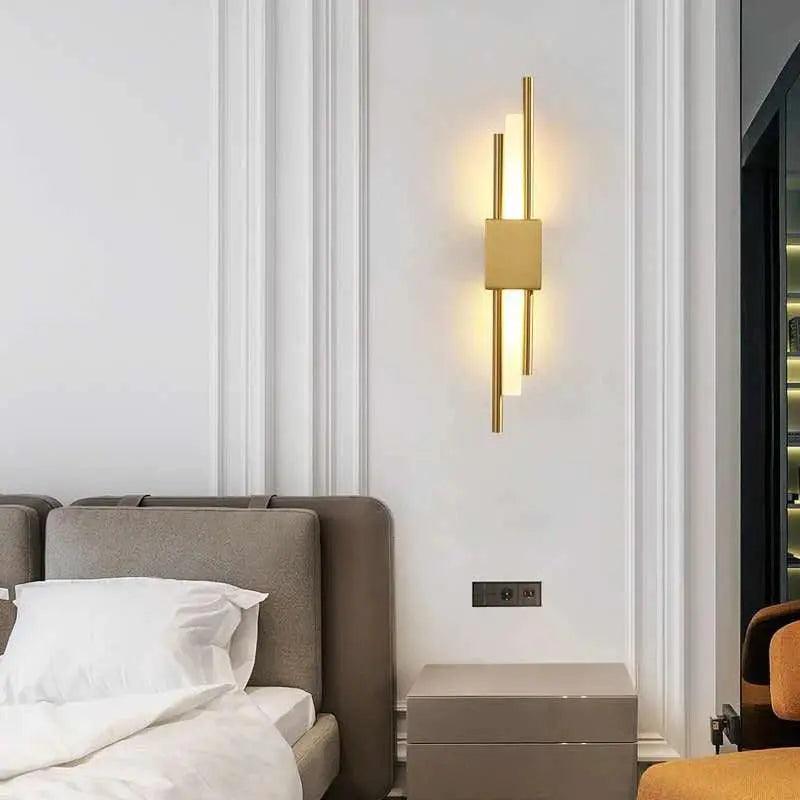 Adjustable Arm Sconce with Circular Shade in Black or Brass Finish for Bedroom Living Room Hallway Entryway Task Lighting | Thomler