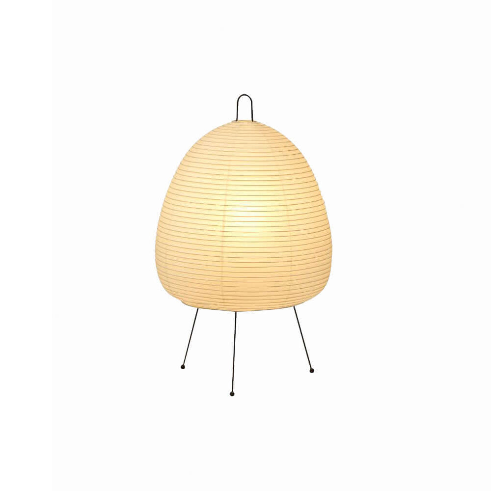 Table Lamp Rice Paper 16.9 in Indoor LED Bedroom Desk Nightstand Light | Thomler