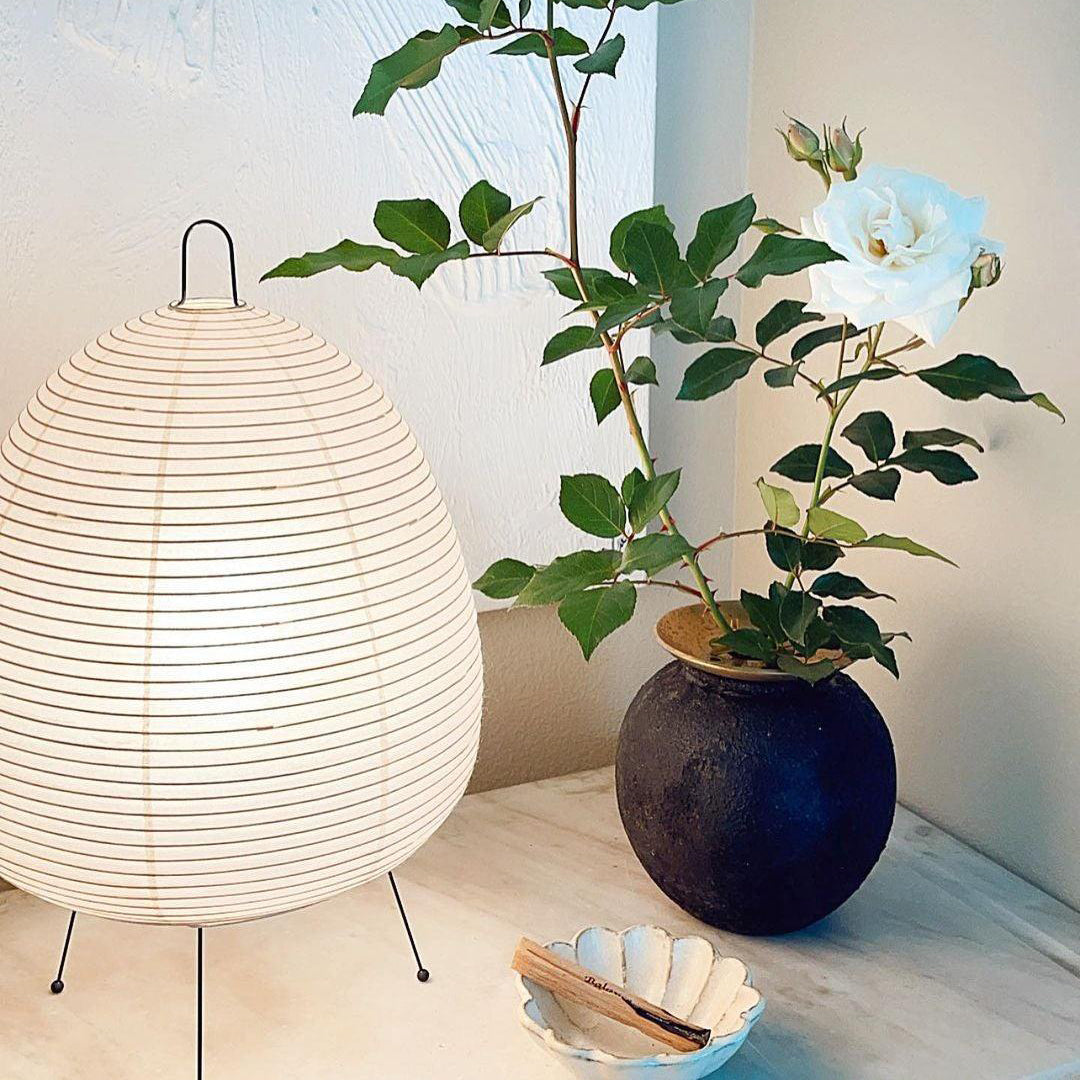 Table Lamp Mulberry Paper 16.9 in Indoor Soft Light White Decorative LED E26 E27 | Thomler