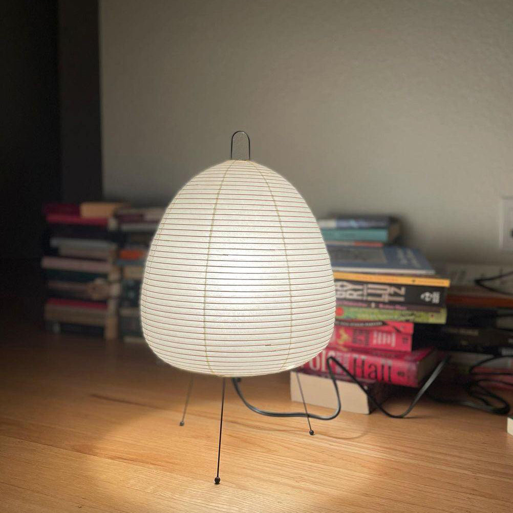 Table Lamp Mulberry Paper 16.9 in Indoor Soft Light White Decorative LED E26 E27 | Thomler