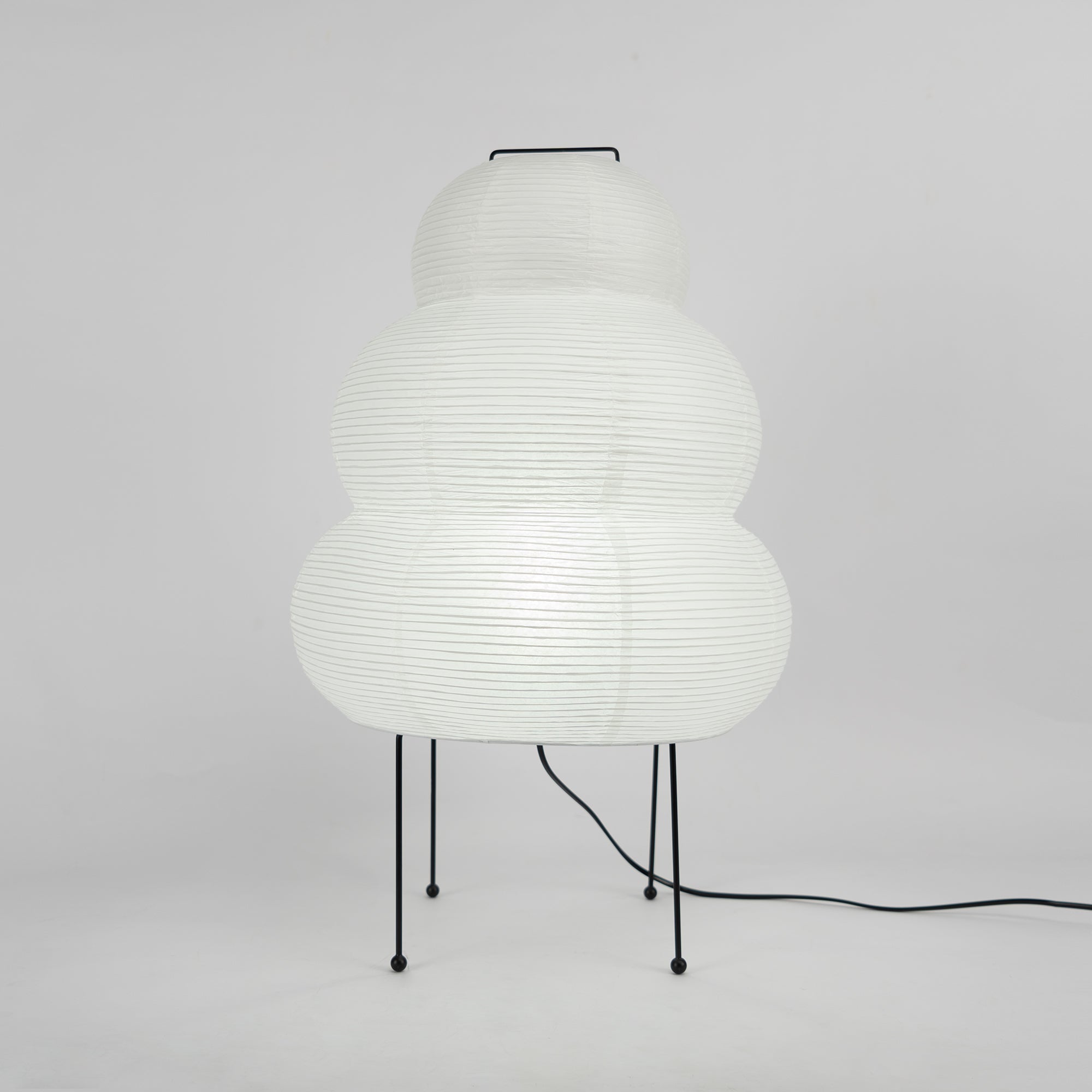 Table Lamp Mulberry Paper 16.9 in Indoor Soft Light White Decorative LED E26 E27 | Thomler
