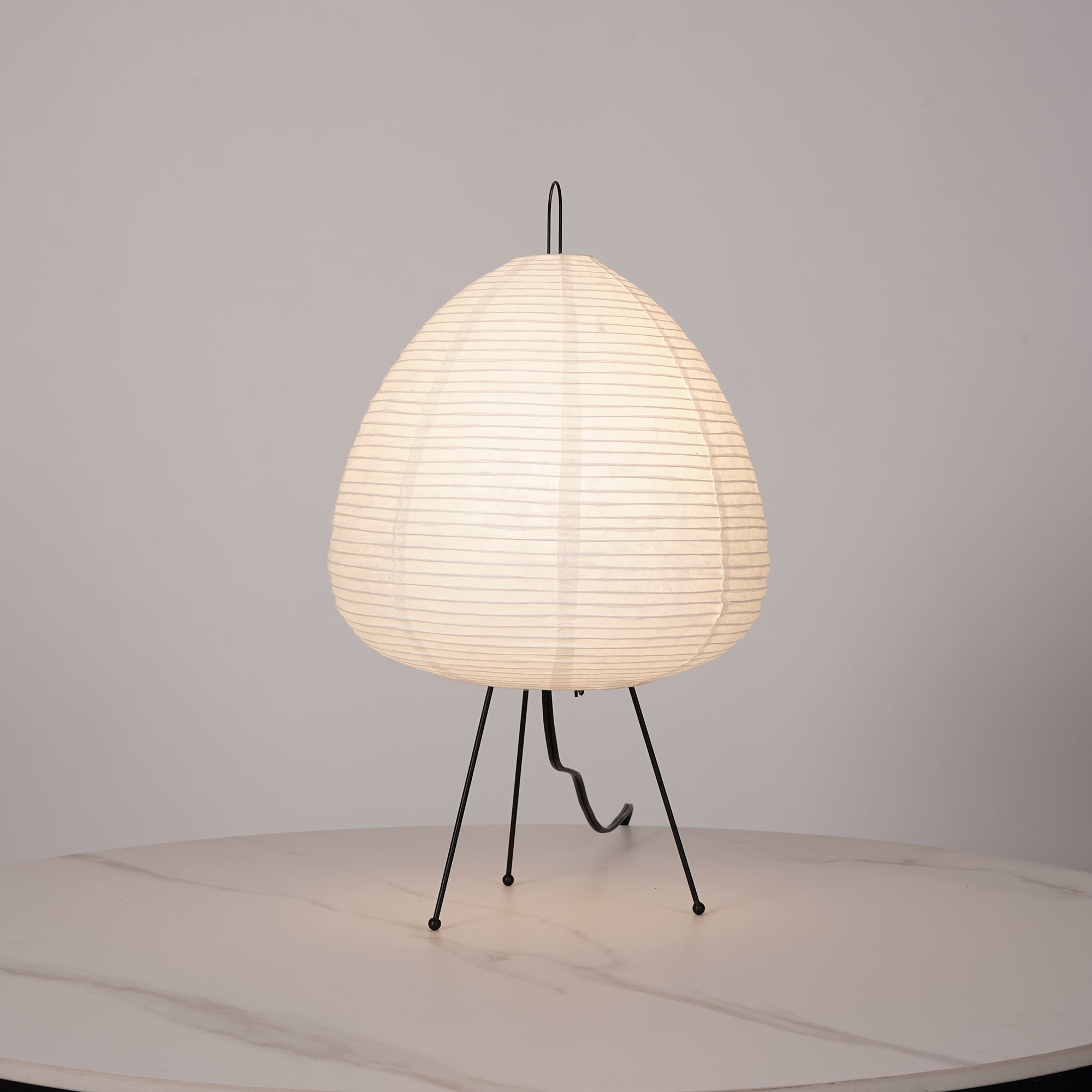 Table Lamp Mulberry Paper 16.9 in Indoor Soft Light White Decorative LED E26 E27 | Thomler