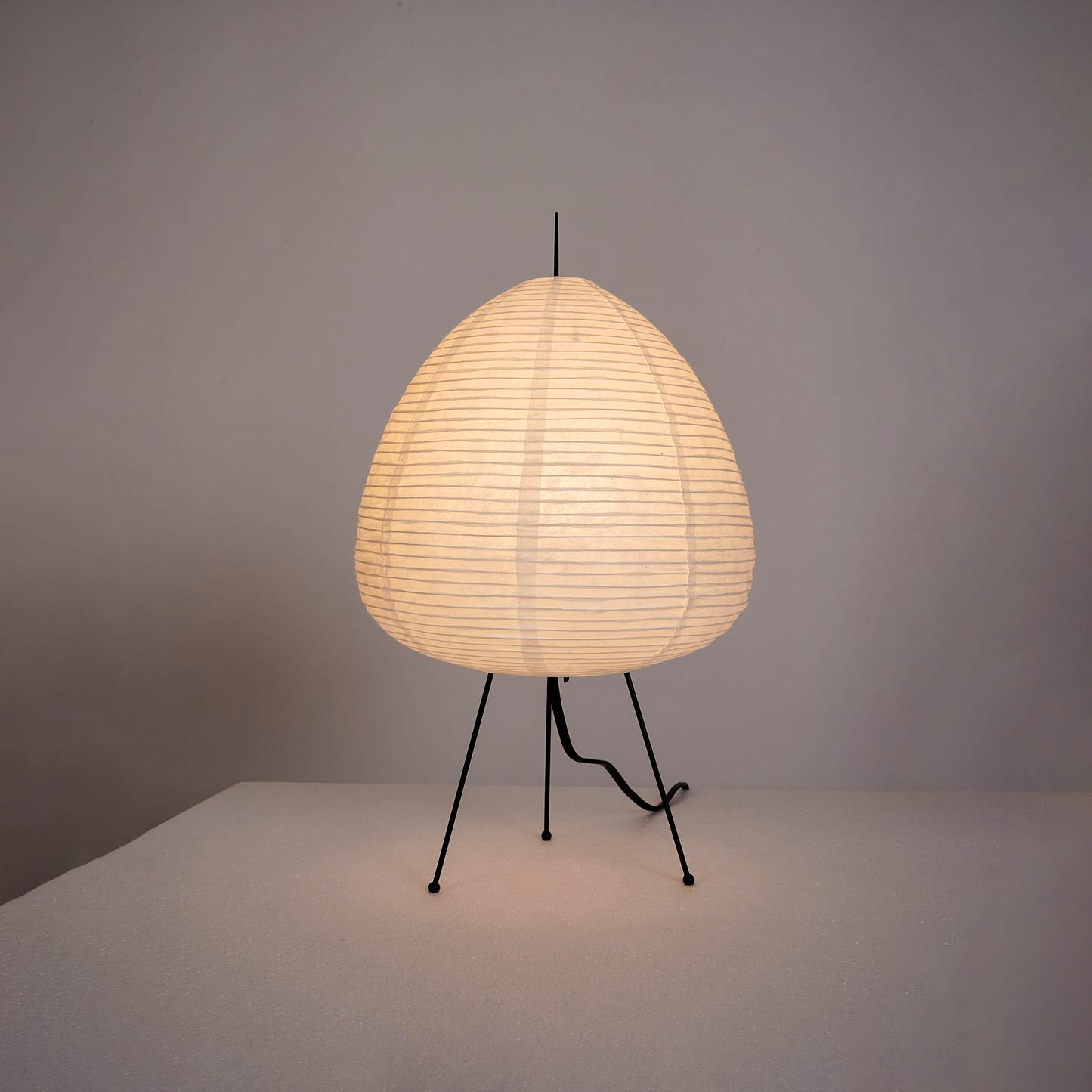 Table Lamp Mulberry Paper 16.9 in Indoor Soft Light White Decorative LED E26 E27 | Thomler