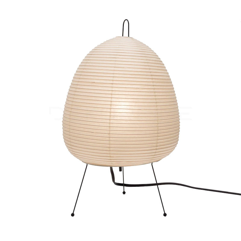 Table Lamp Mulberry Paper 16.9 in Indoor Soft Light White Decorative LED E26 E27 | Thomler