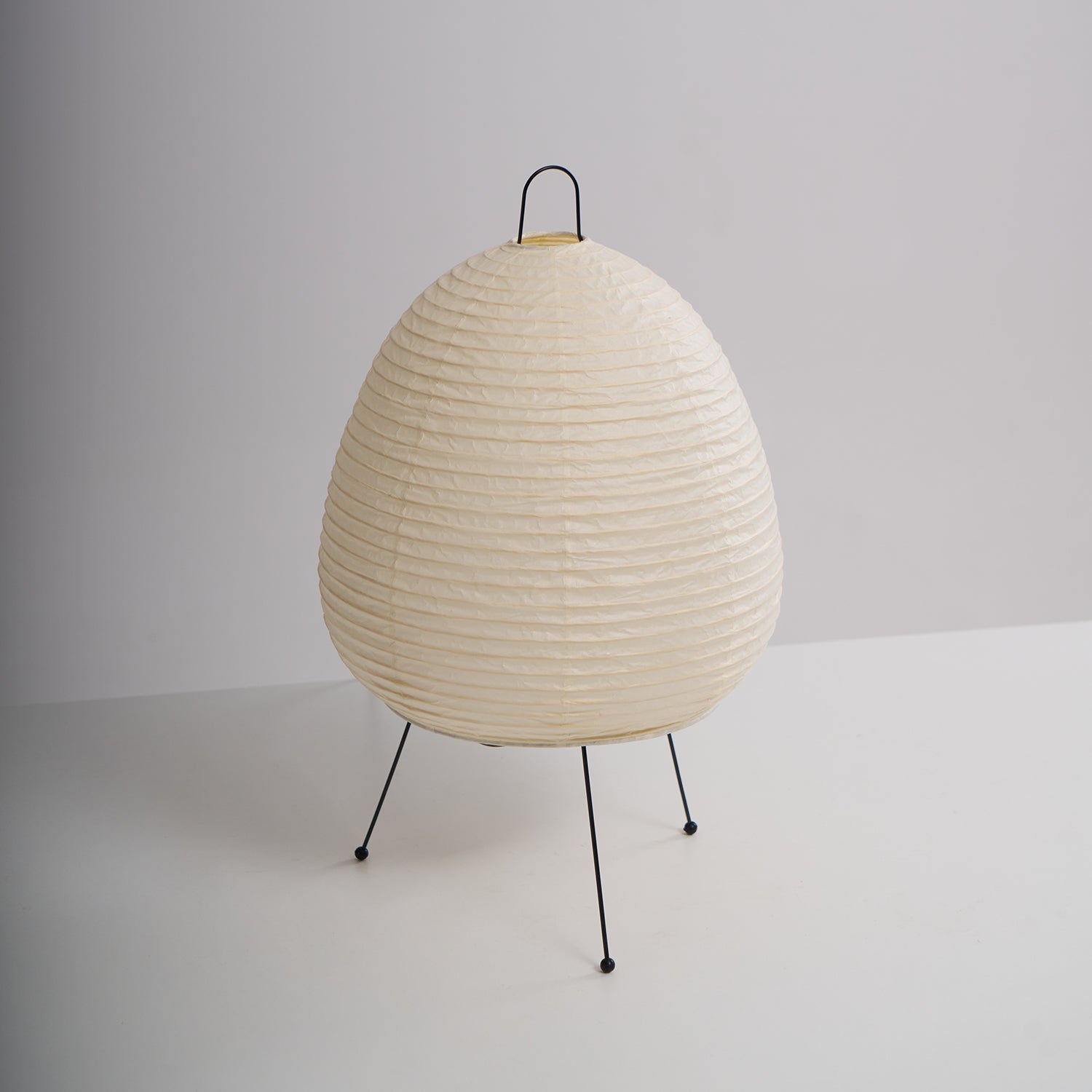 Table Lamp Rice Paper 16.9 in Indoor LED Bedroom Desk Nightstand Light | Thomler