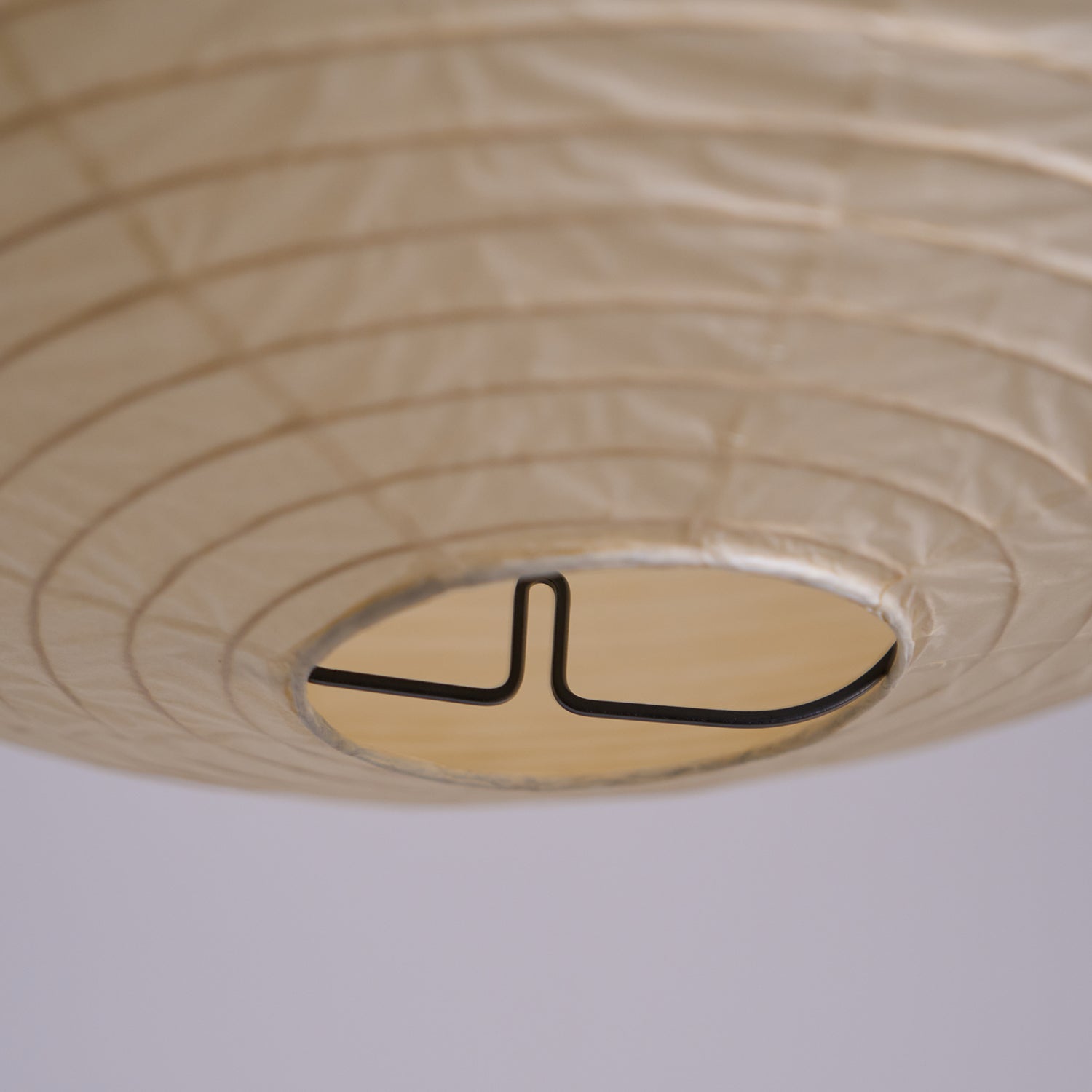 Pendant Light Cotton Paper Shade 19.6 in Adjustable Dining Room Kitchen Island Hanging Ceiling Lamp | Thomler