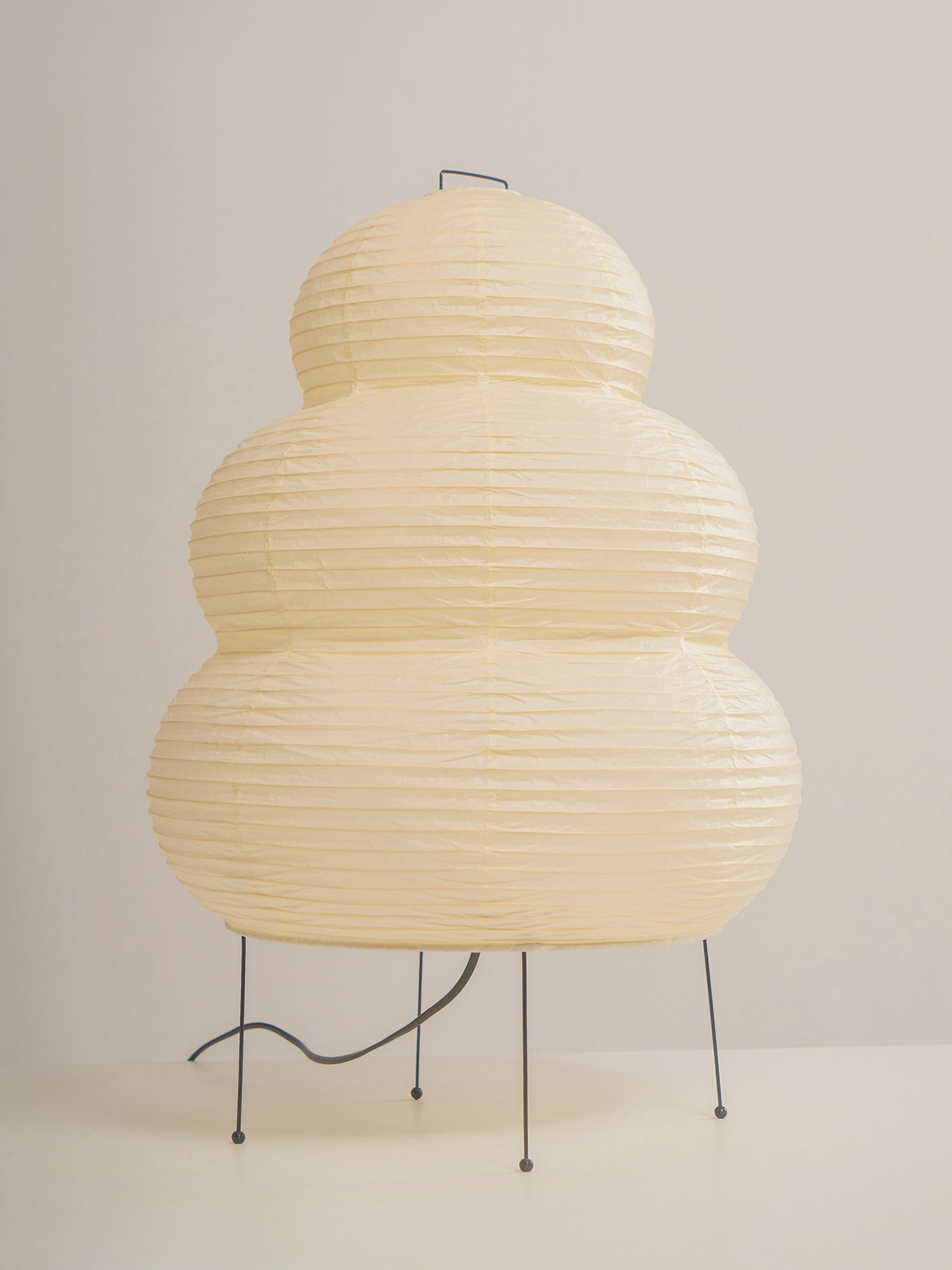 Table Lamp Rice Paper 16.9 in Indoor LED Bedroom Desk Nightstand Light | Thomler