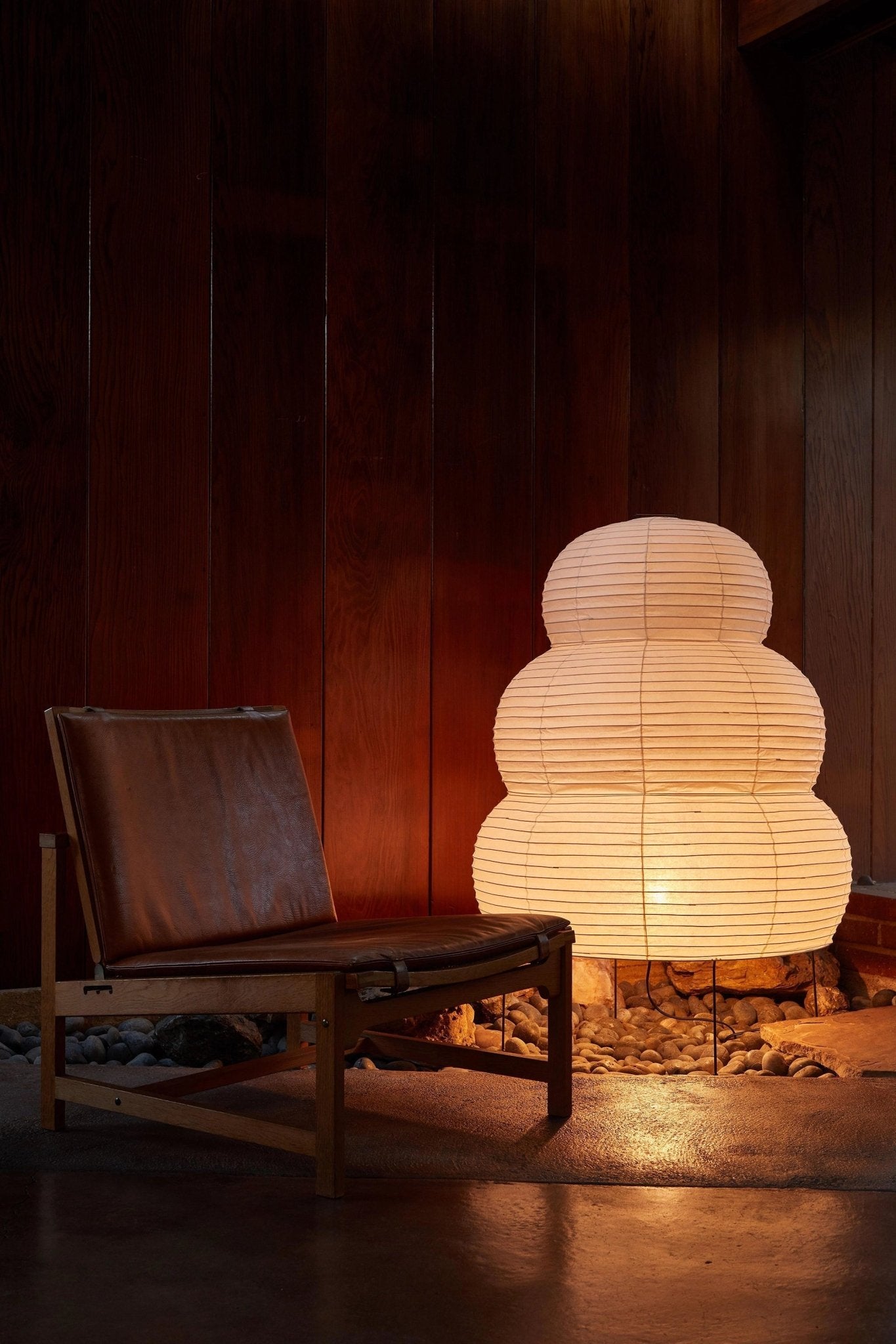 Table Lamp Rice Paper 16.9 in Indoor LED Bedroom Desk Nightstand Light | Thomler