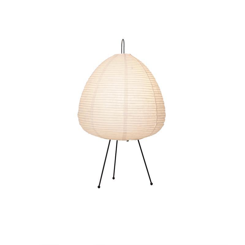 Table Lamp Rice Paper 16.9 in Indoor LED Bedroom Desk Nightstand Light | Thomler