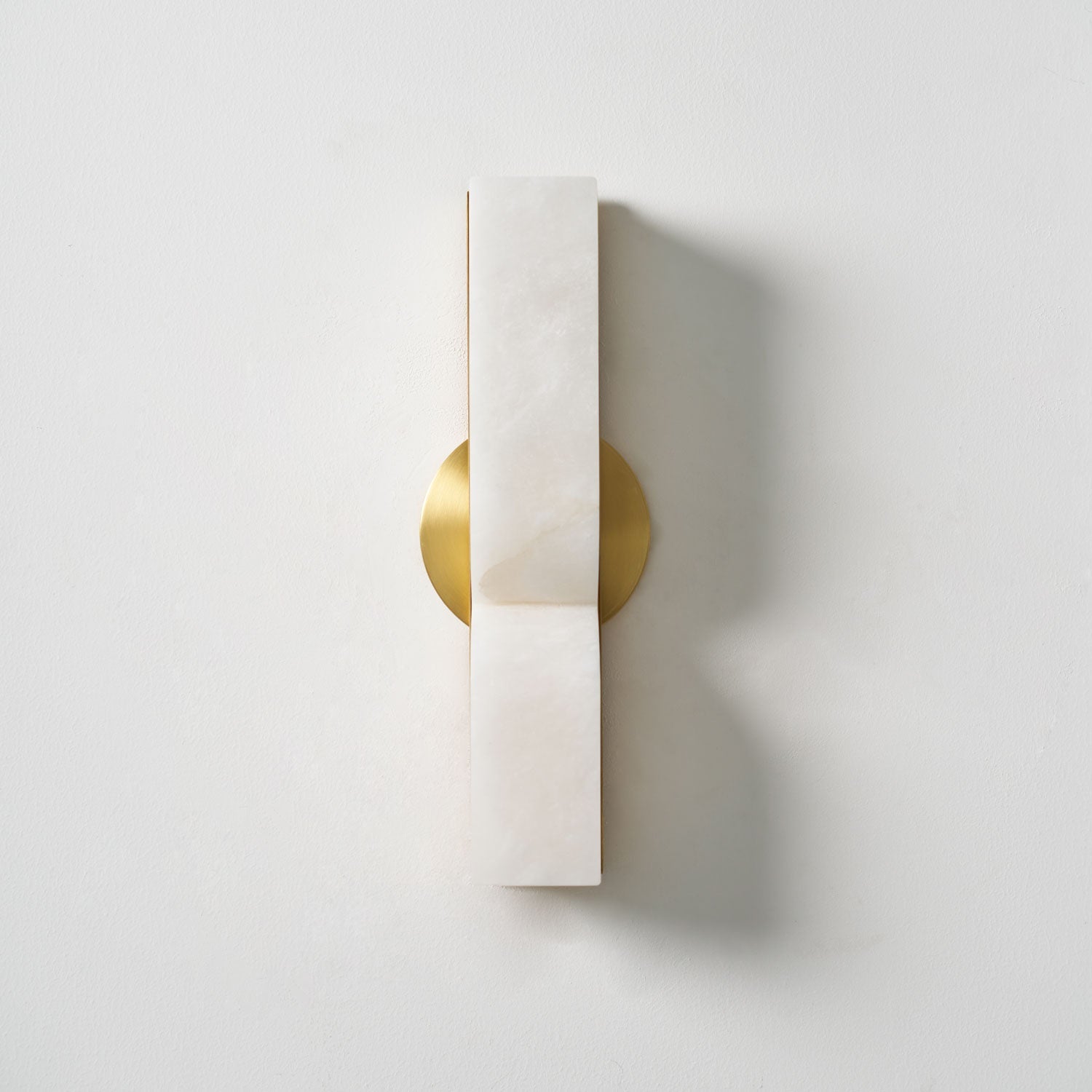 Wall Sconce Alabaster 13.8 in LED Indoor Lighting Gold Black Modern Home Bedroom Living Room Decorative Accent | Thomler