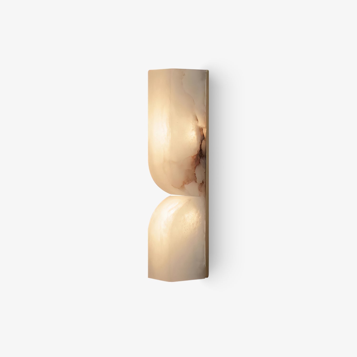Wall Sconce Alabaster 13.8 in LED Indoor Lighting Gold Black Modern Home Bedroom Living Room Decorative Accent | Thomler