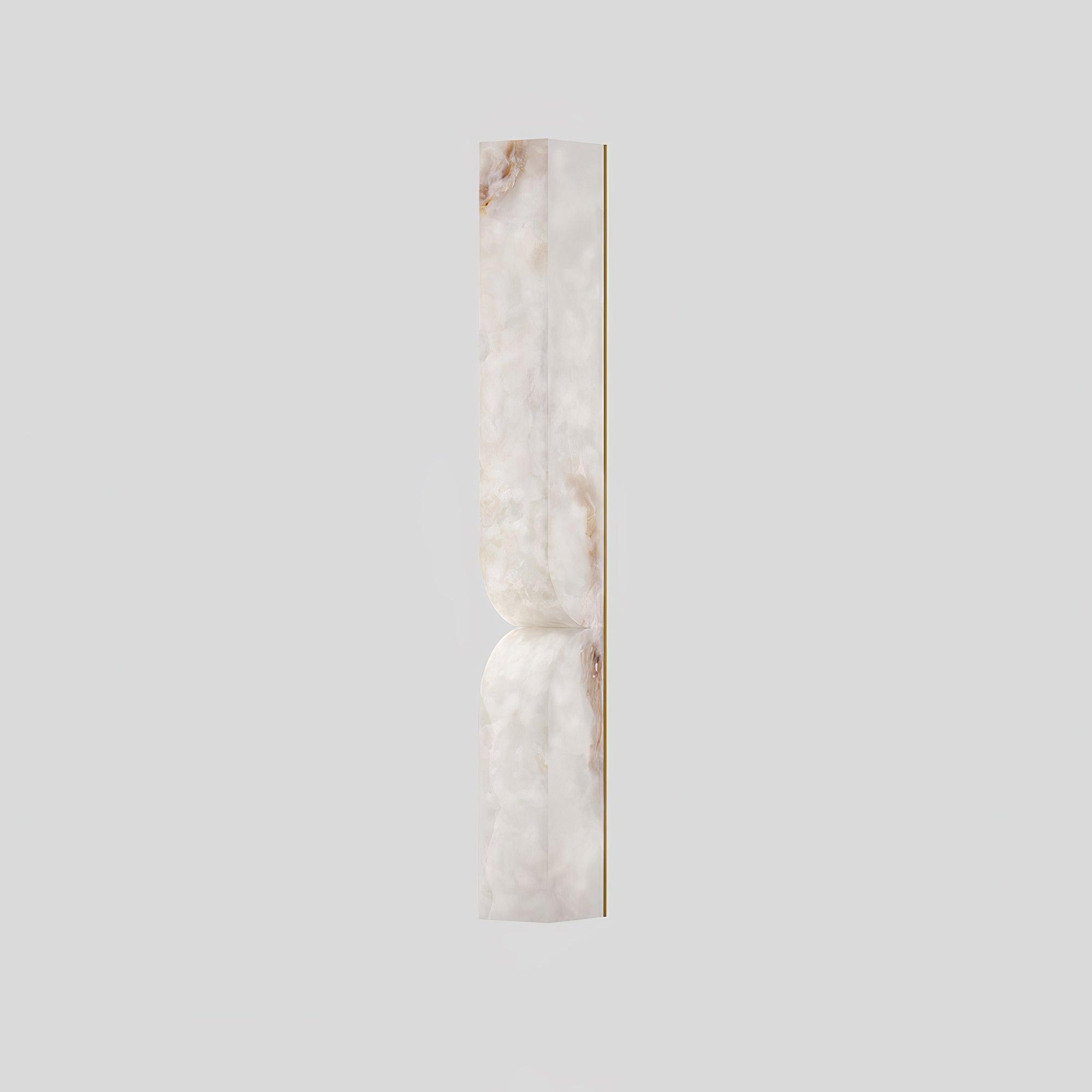 Wall Sconce Alabaster 13.8 in LED Indoor Lighting Gold Black Modern Home Bedroom Living Room Decorative Accent | Thomler