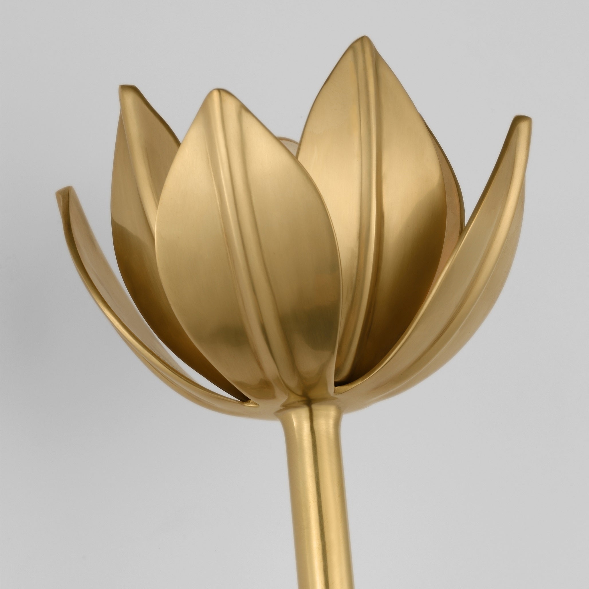 Wall Lamp Metal Flower 11 in Indoor Bedroom Dining Decorative Sconce Floral Sculptural Accent Lighting Fixture | Thomler