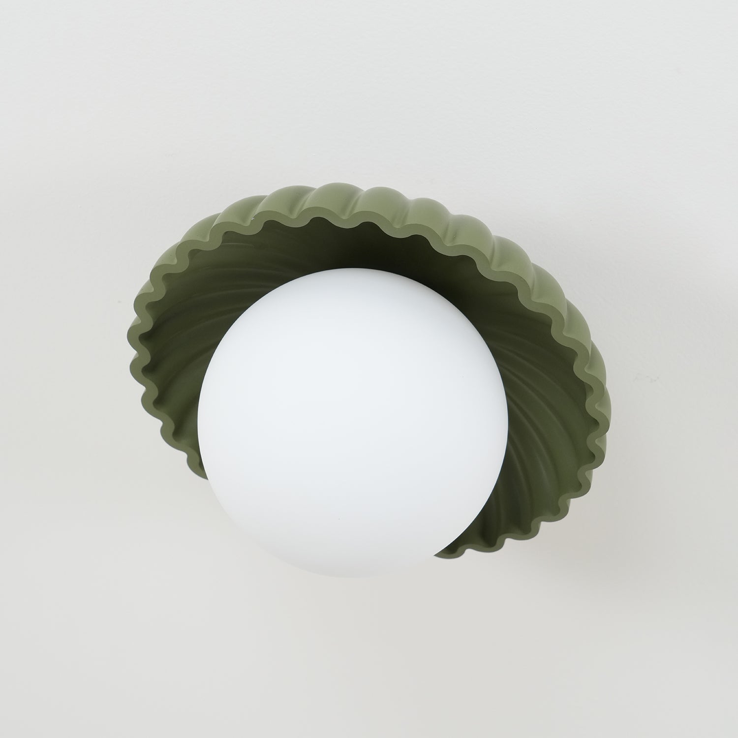 Ceiling Light Metal 9.8 in Adjustable Green Beige Red White Brown Indoor Decorative Fixture | Thomler