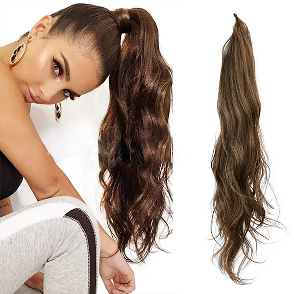 Clip-In Ponytail Hair Extension with Volume Boost – Secure All-Day Hold, Multiple Shades Available | Thomler