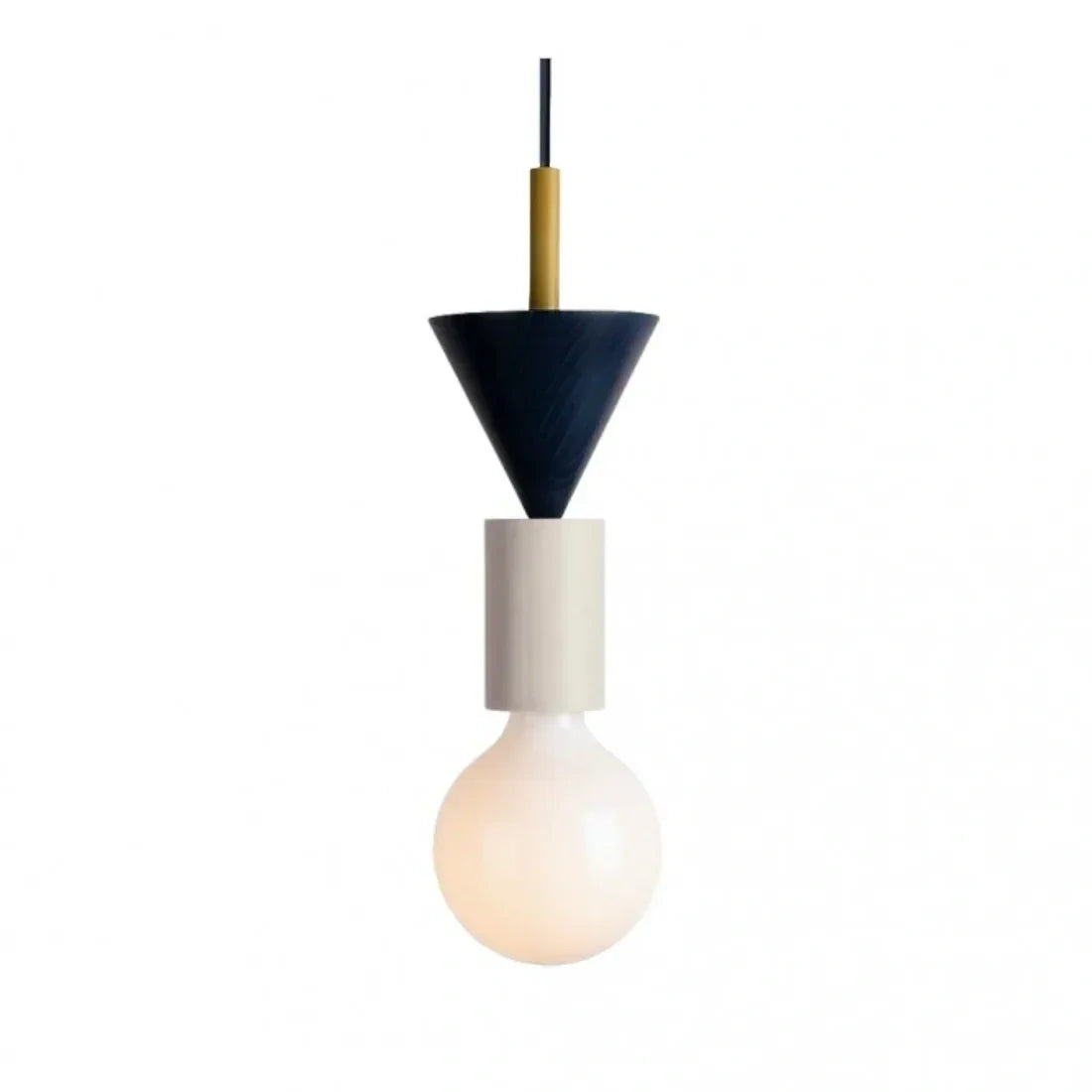 Pendant Light Wood 7.5 in to 16.5 in Multicolor Geometric Dining Living Room Ceiling Lamp Modern Home Decor | Thomler