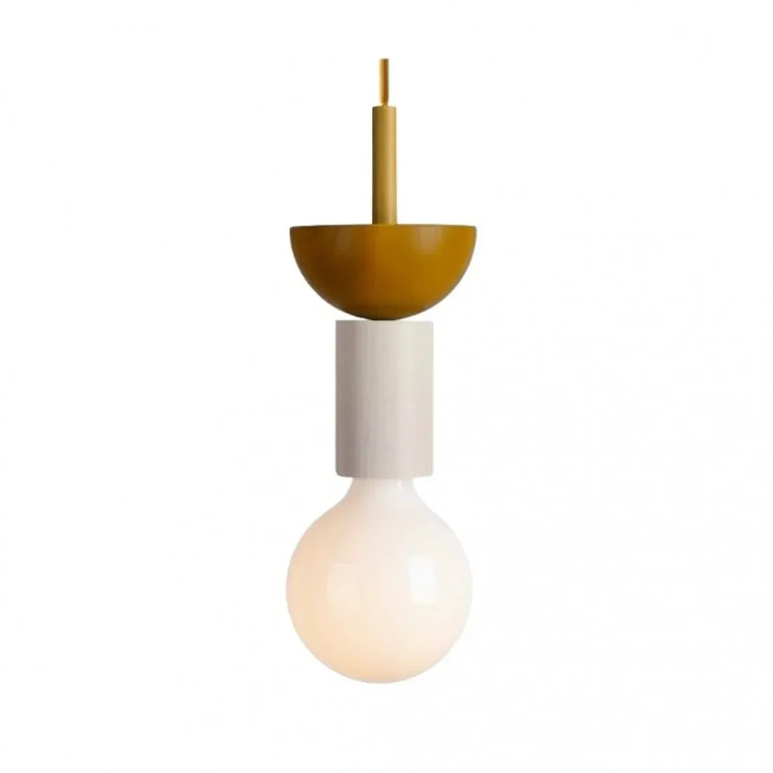 Pendant Light Wood 7.5 in to 16.5 in Multicolor Geometric Dining Living Room Ceiling Lamp Modern Home Decor | Thomler