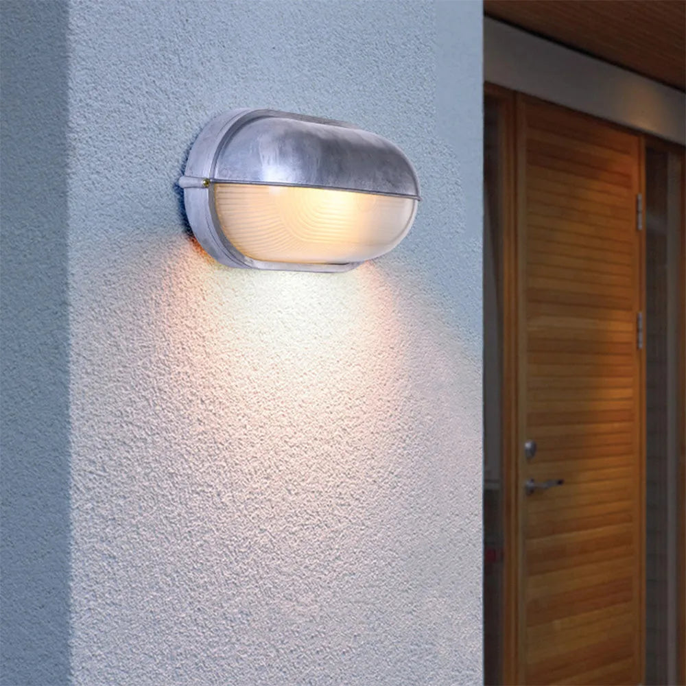 Wall Light Aluminum 8.3 in Indoor Entryway Vintage Industrial Style Rustic Accent Lighting | Thomler