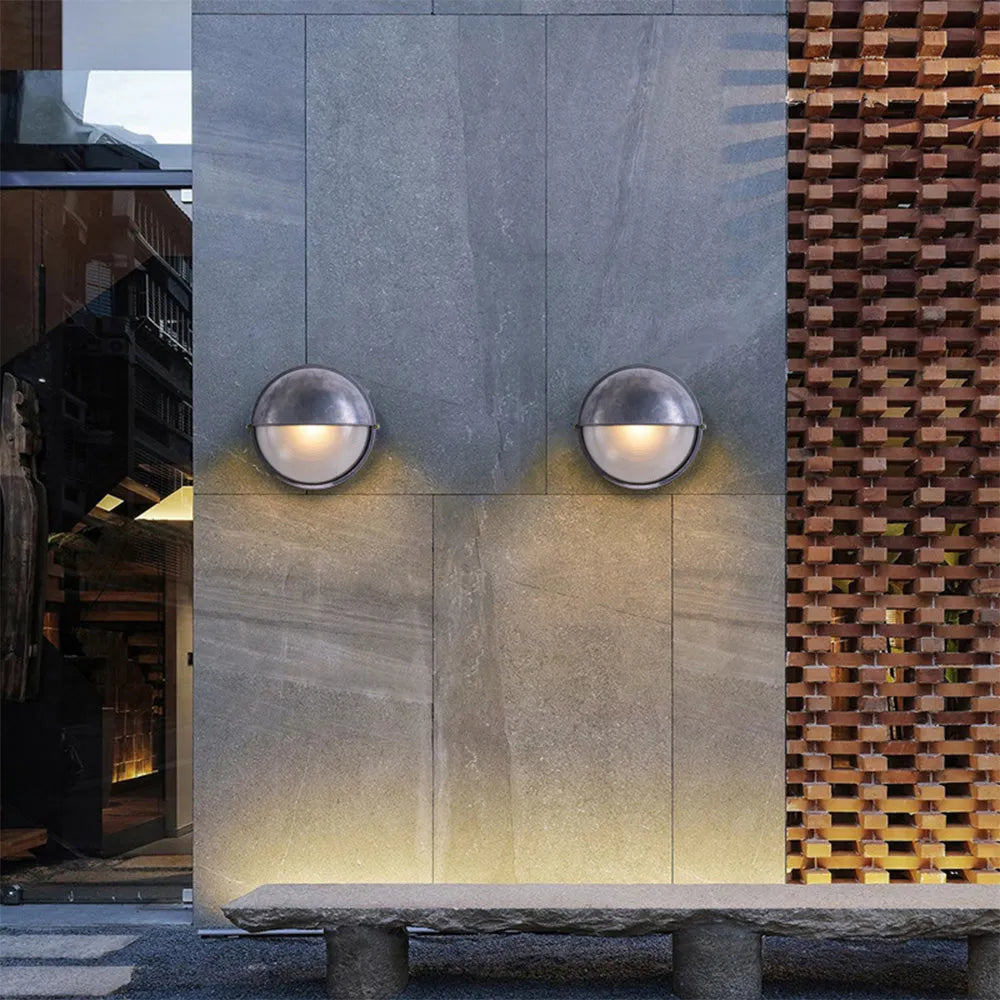 Wall Light Aluminum 8.3 in Indoor Entryway Vintage Industrial Style Rustic Accent Lighting | Thomler