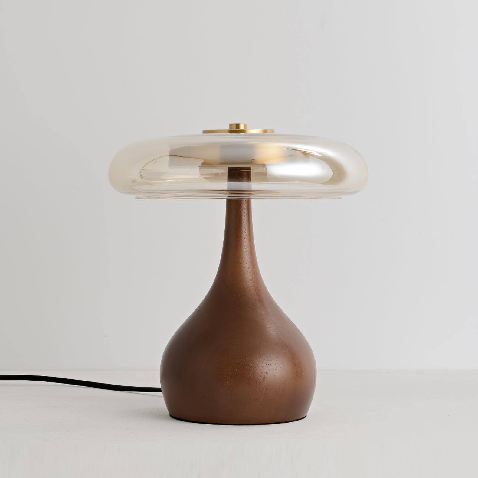 Table Lamp Glass Brass 12W 9.6 in Indoor Accent Lighting Adjustable Color Temperatures Warm Cool Neutral | Thomler