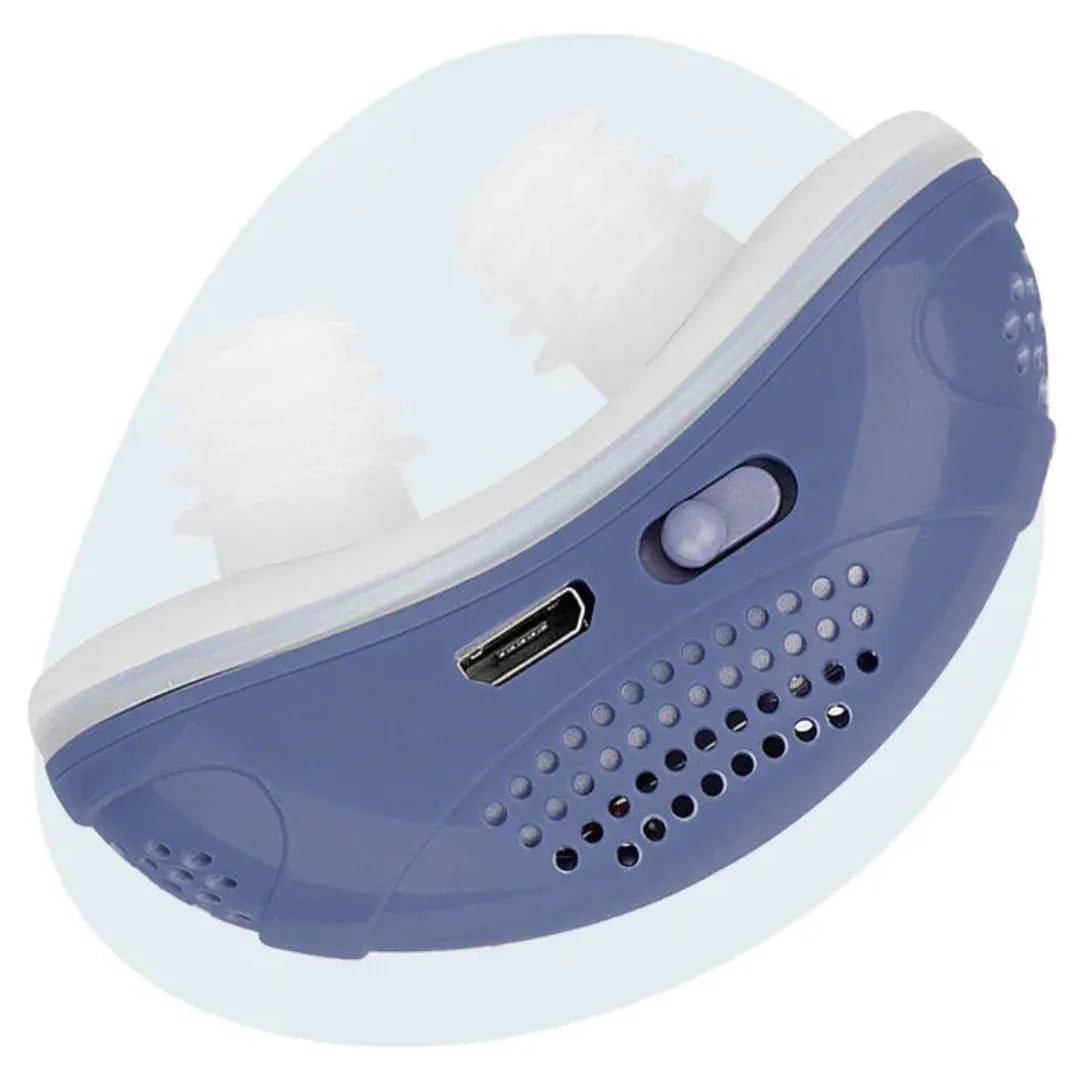 Nasal Breathing Device for Nighttime Comfort | USB Rechargeable Snore Relief Tool | Gentle Airflow Support Without Mask or Straps | Portable | Thomler