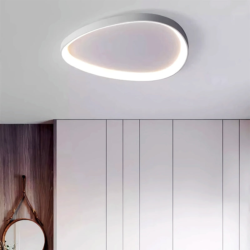 Ceiling Light Metal Oval 60.0 cm Dimmable LED Bedroom Hallway Living Room Adjustable Light Colours | Thomler