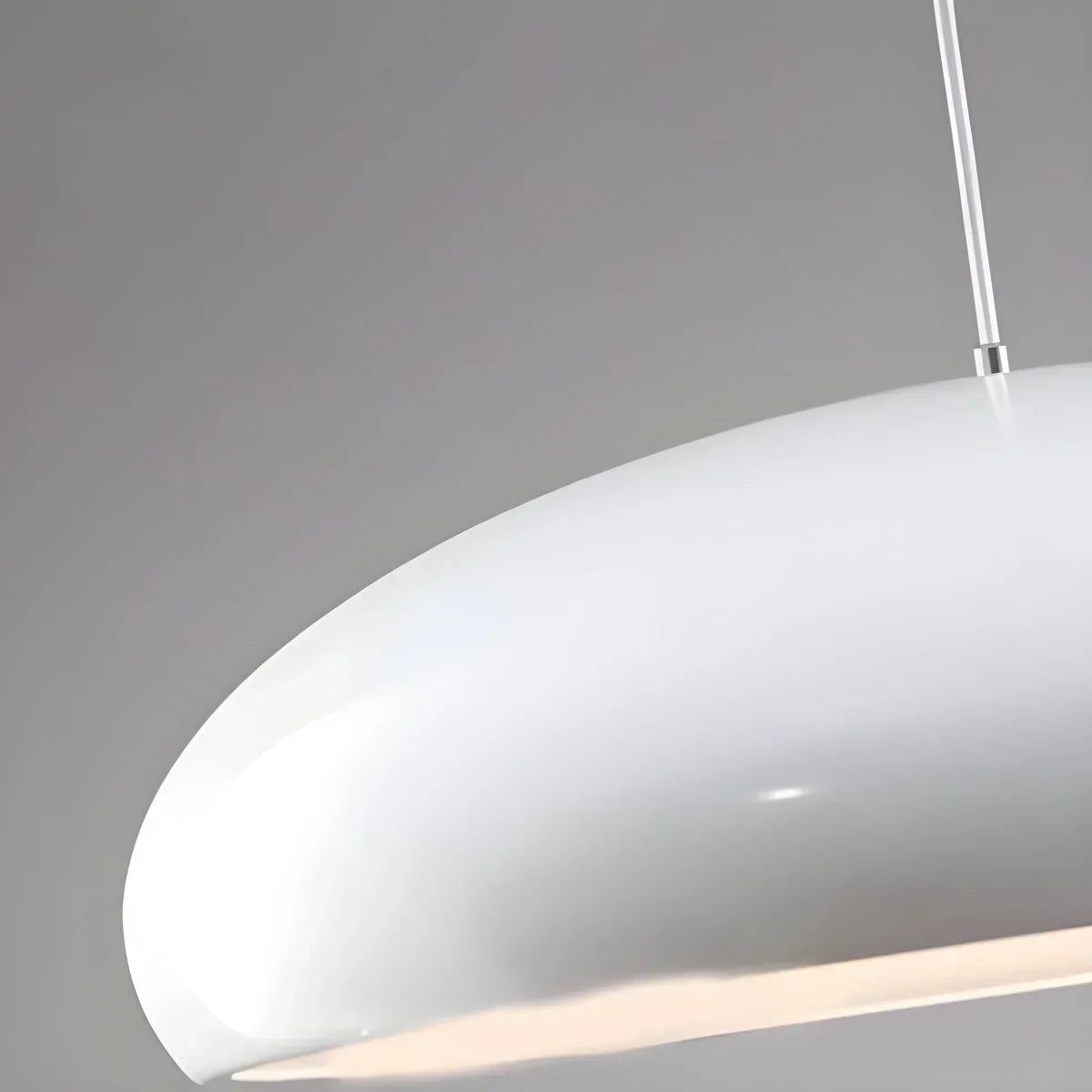 Pendant Light Metal Acrylic LED Black Dining Table Kitchen Island Modern Hanging Ceiling Lamp | Thomler