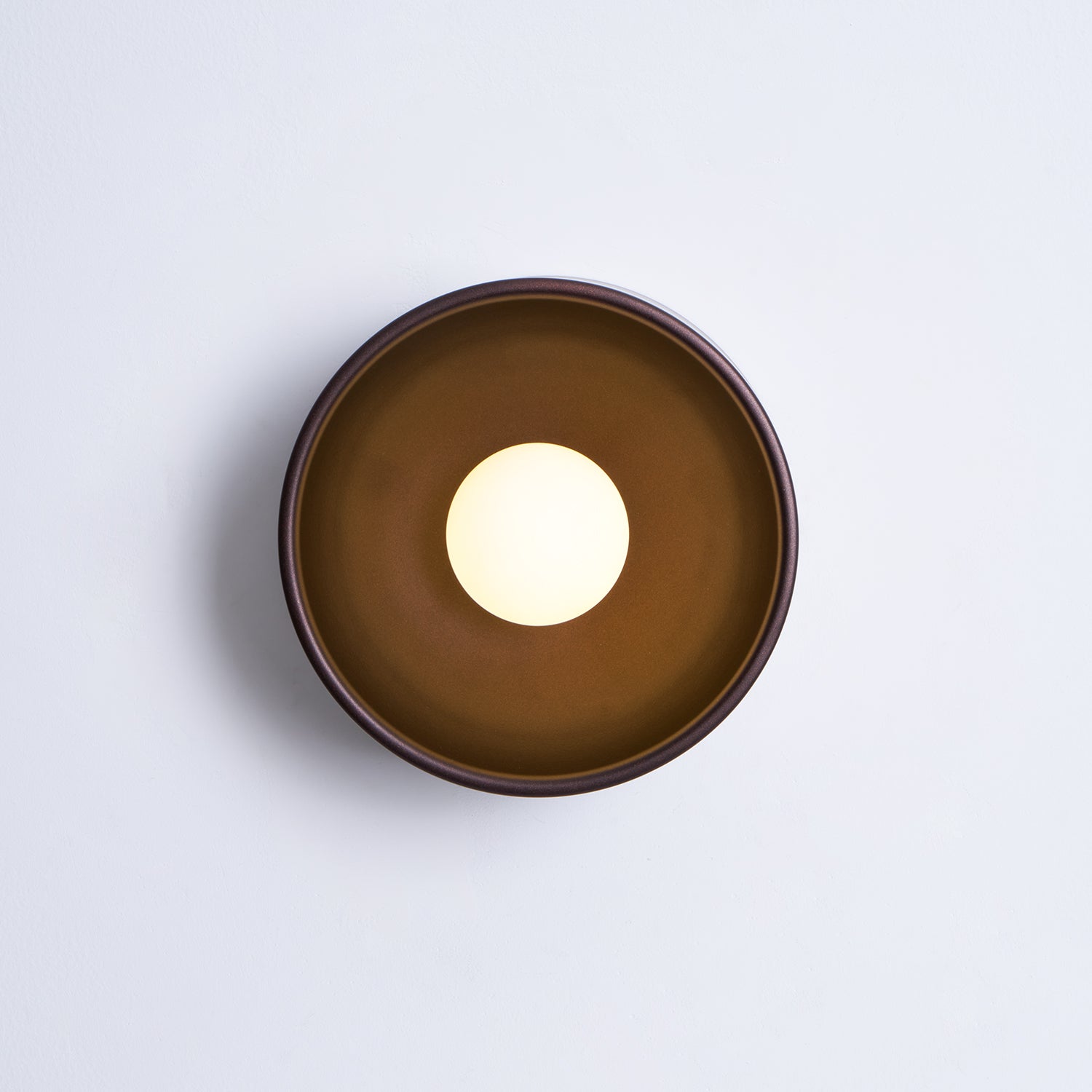 Wall Lamp Aluminum 7.1 in White Bedroom Hallway Reading Light Minimalist Compact Design | Thomler