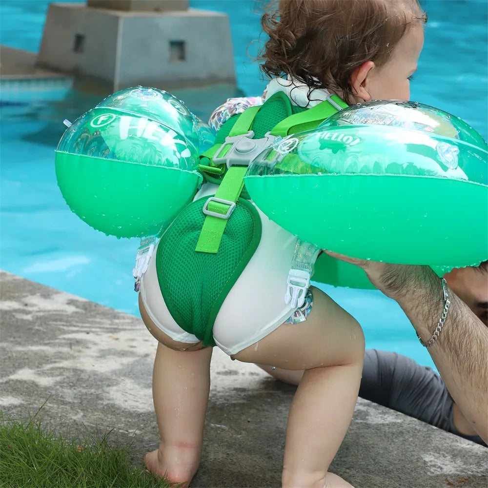 Infant Water Float Ring with Supportive Seat Design for Bath & Pool Fun | Thomler