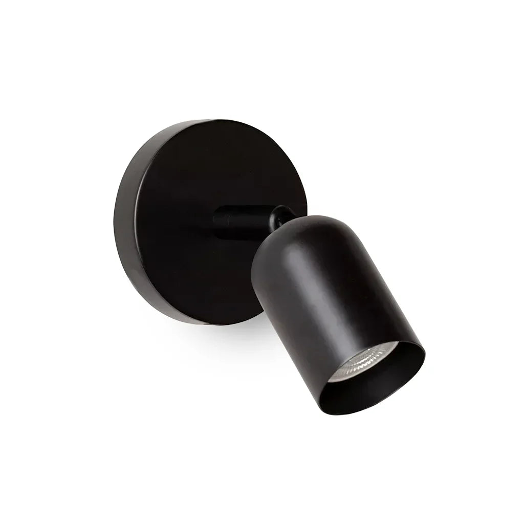 Wall Light Metal 10W LED Rotatable Cylindrical Shade Bedside Bedroom Reading Adjustable Modern Bauhaus Style | Thomler