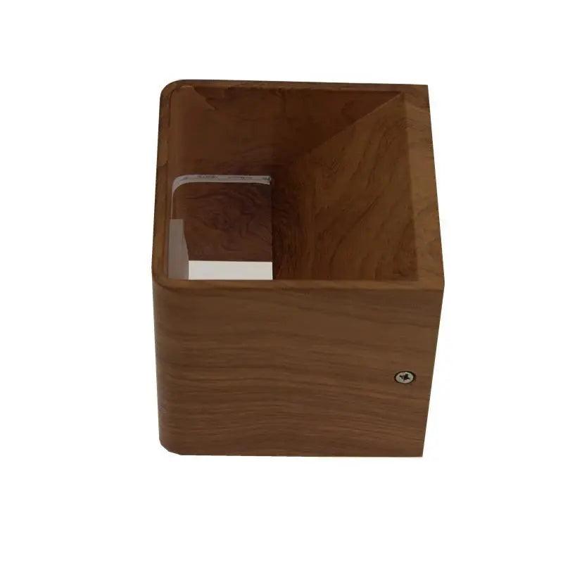 Hardwired Bedroom Sconce with Wood-Look Finish – Modern Scandinavian Ambient Lighting Fixture for Master Suite, Guest Room & Hallway | Thomler
