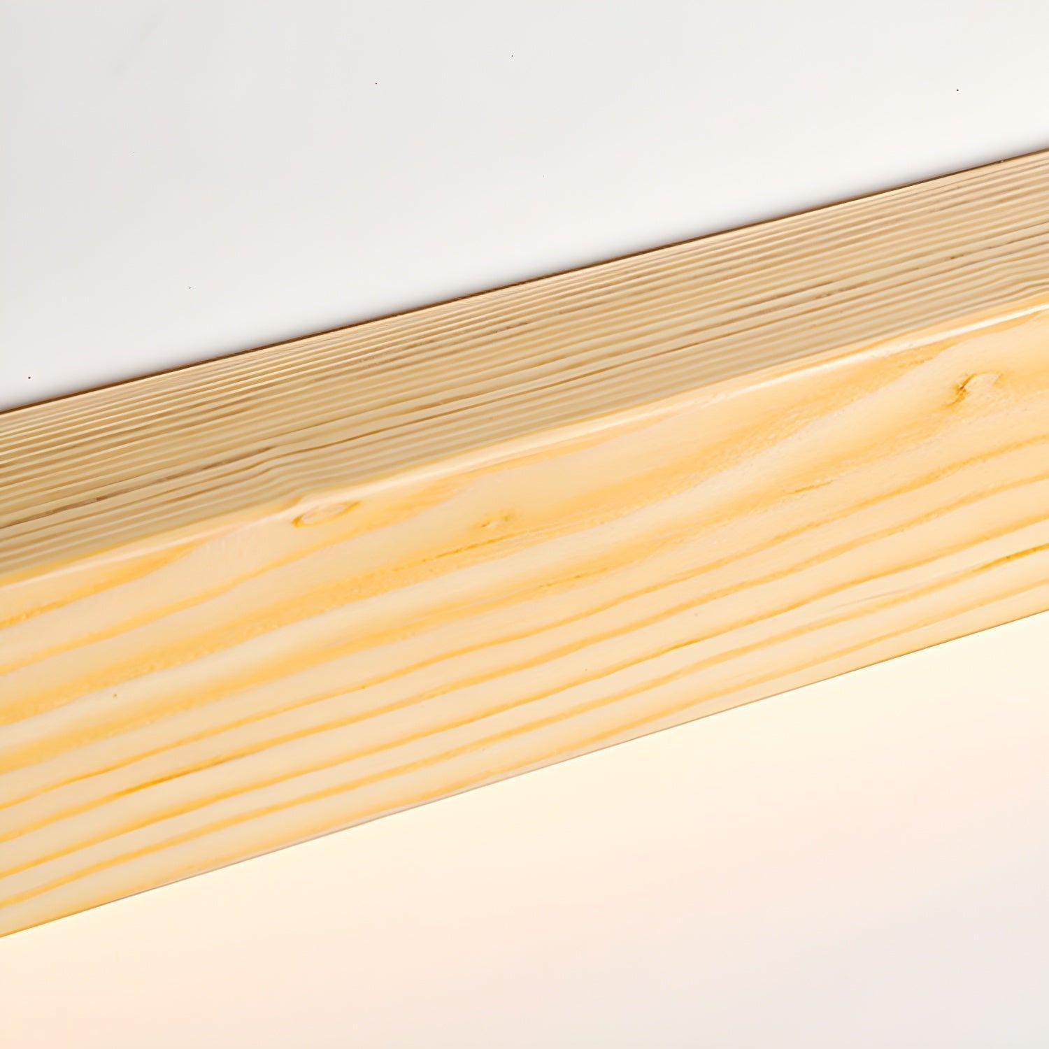 Linear Wall Light 12W Natural Pine Wood 23.6 in Indoor Hallway Vanity Lighting Modern Minimalist Fixture | Thomler