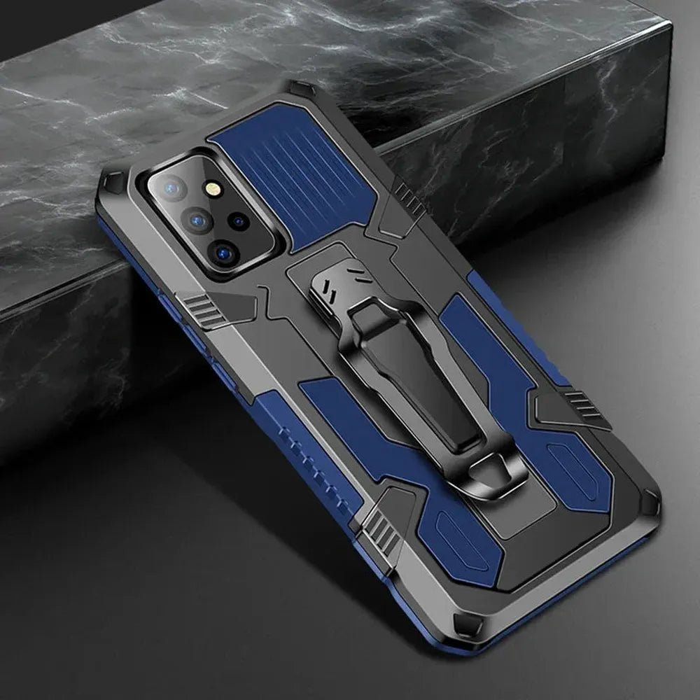 Heavy-Duty Belt Clip Phone Case for Samsung Galaxy – Rugged Dual-Layer Protection with Holster – S21 S22 S23 S24 S25 Plus Ultra | Thomler