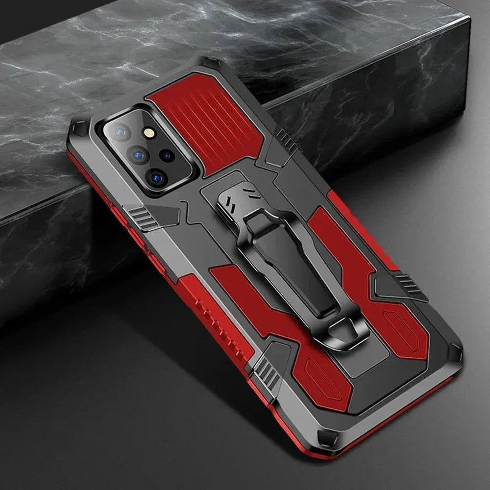 Heavy-Duty Belt Clip Phone Case for Samsung Galaxy – Rugged Dual-Layer Protection with Holster – S21 S22 S23 S24 S25 Plus Ultra | Thomler