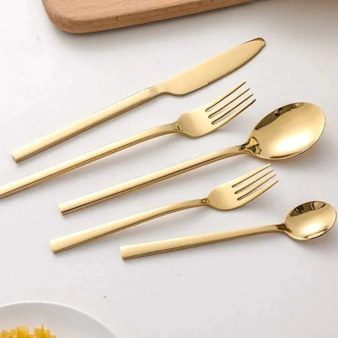 30-Piece Stainless Steel Cutlery Set – Elegant Finish for Everyday Dining | Thomler