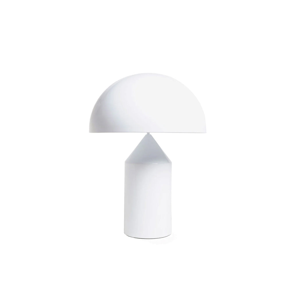 Geometric Table Lamp 13.8 in Metal Modern Bedroom Living Room Ambient Light Sculptural Design | Thomler