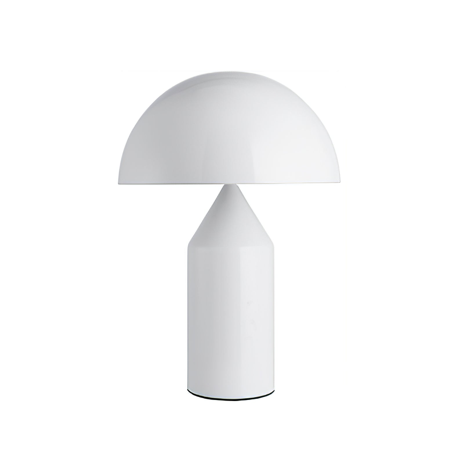 Geometric Table Lamp 13.8 in Metal Modern Bedroom Living Room Ambient Light Sculptural Design | Thomler