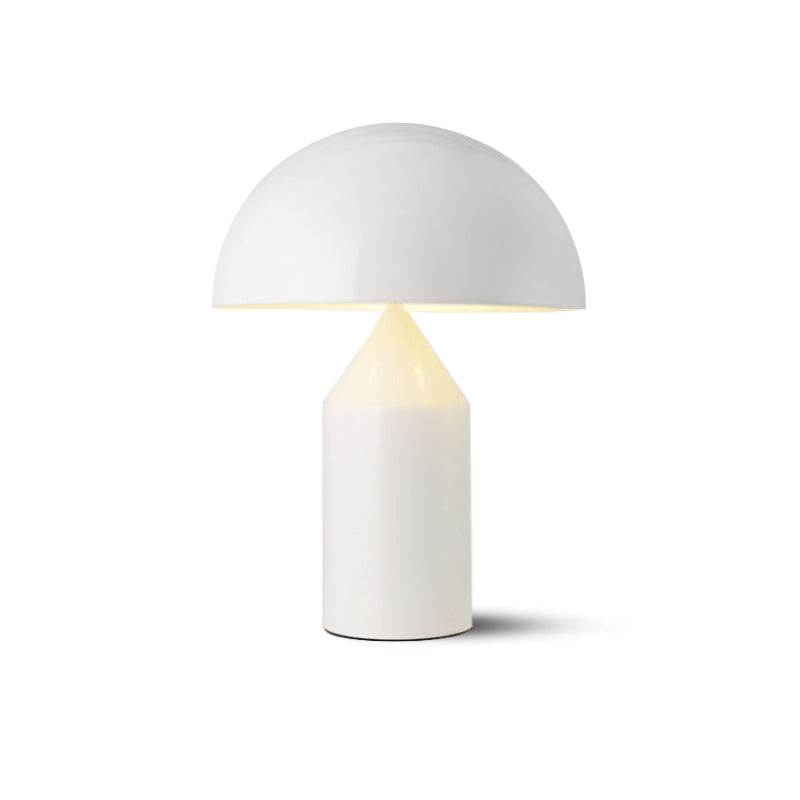 Geometric Table Lamp 13.8 in Metal Modern Bedroom Living Room Ambient Light Sculptural Design | Thomler