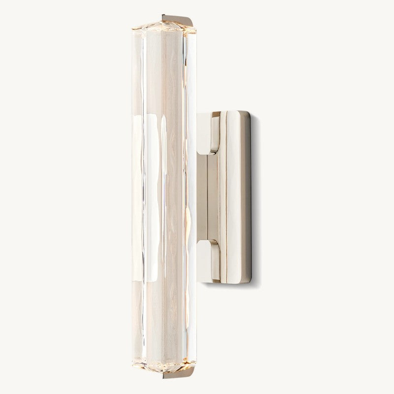 Crystal Wall Sconce Light Fixture with Brass Finish for Living Room Entryway Bedroom Hallway Dining Room Modern LED Lighting | Thomler