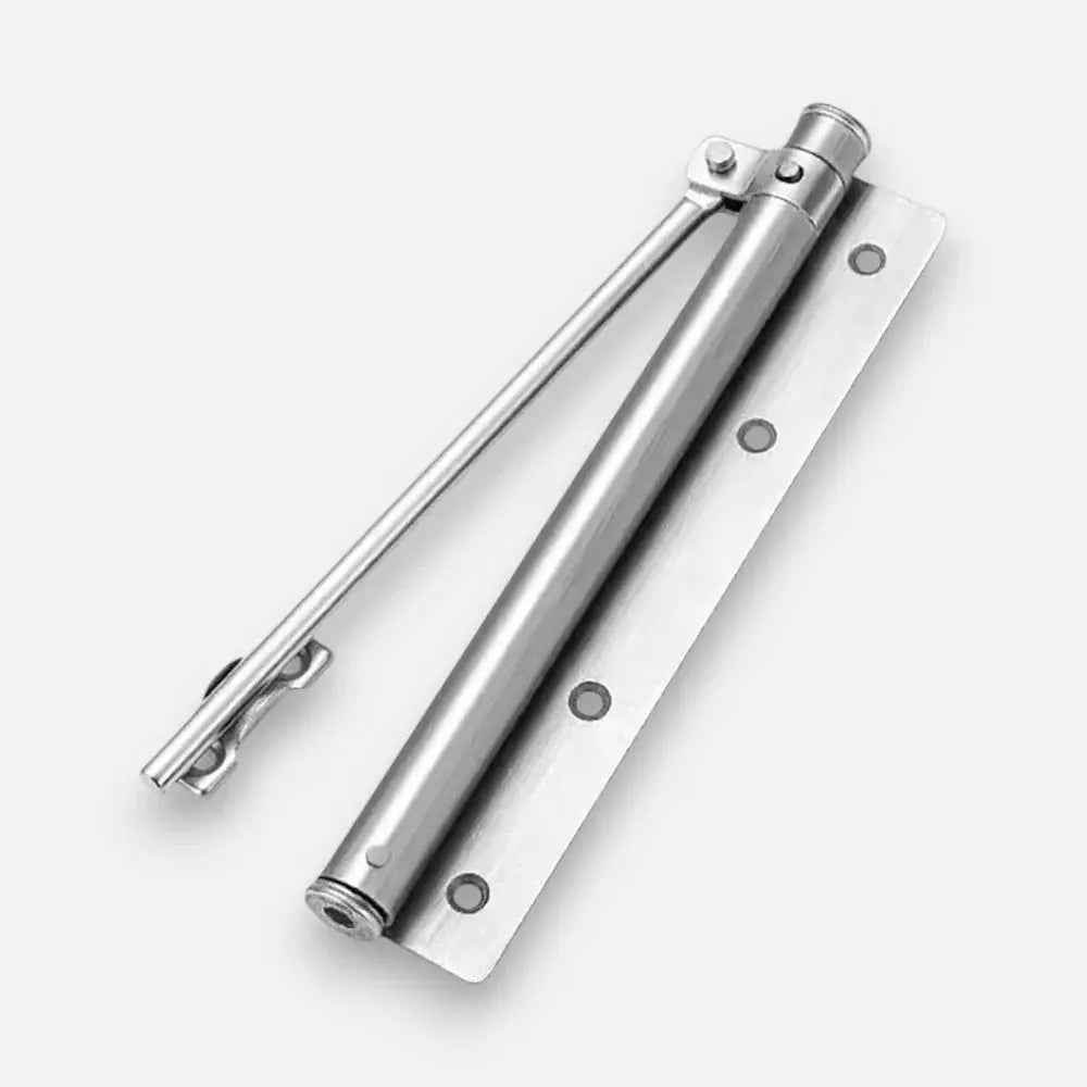 Door Closer Stainless Steel 18.5 cm Indoor Soft Close Adjustable Speed Left And Right Hand Door Damper | Thomler